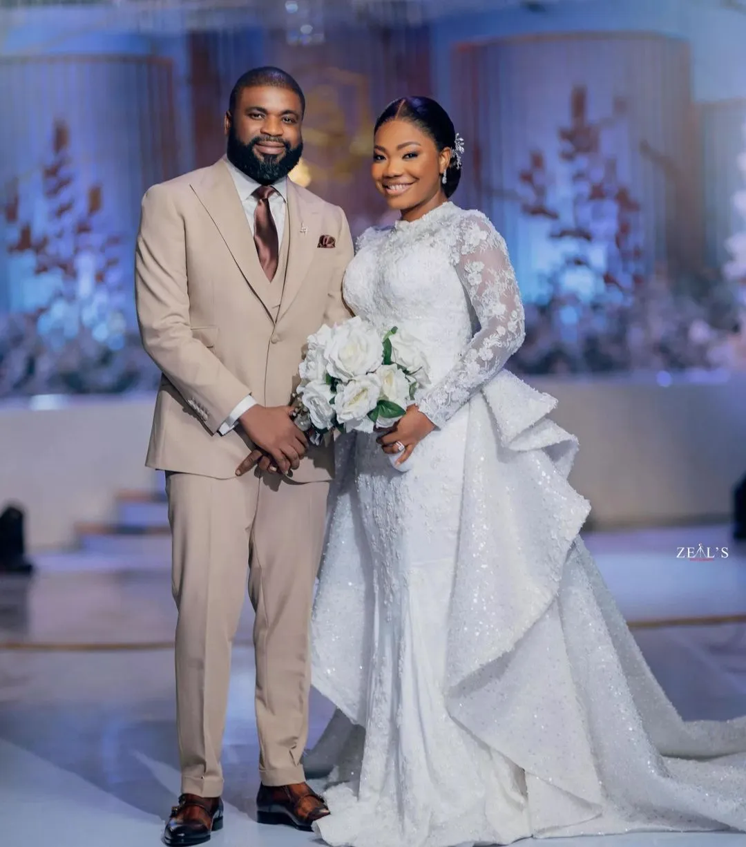 Mercy Chinwo and Pastor Blessed Wedding